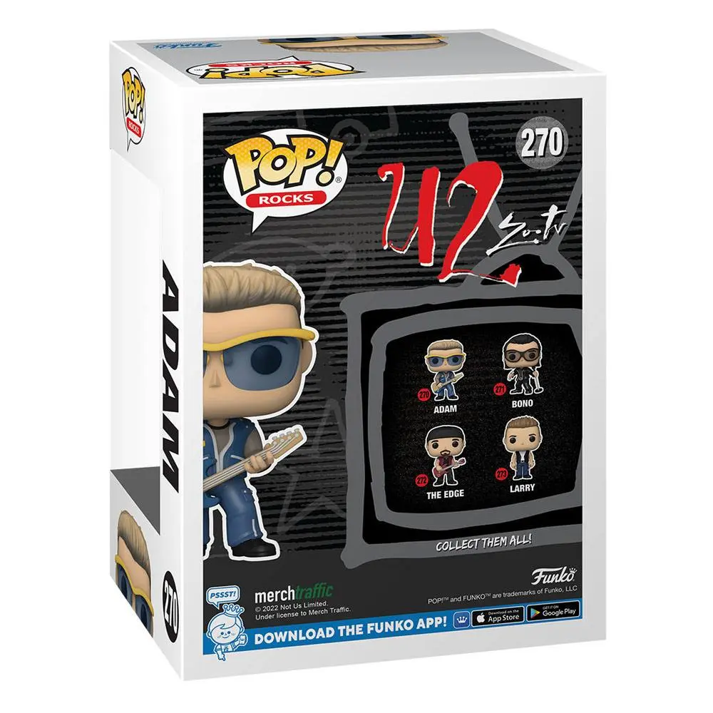 U2 POP! Rocks Vinylová figurka Zoo TV Adam 9 cm fotografii produktu