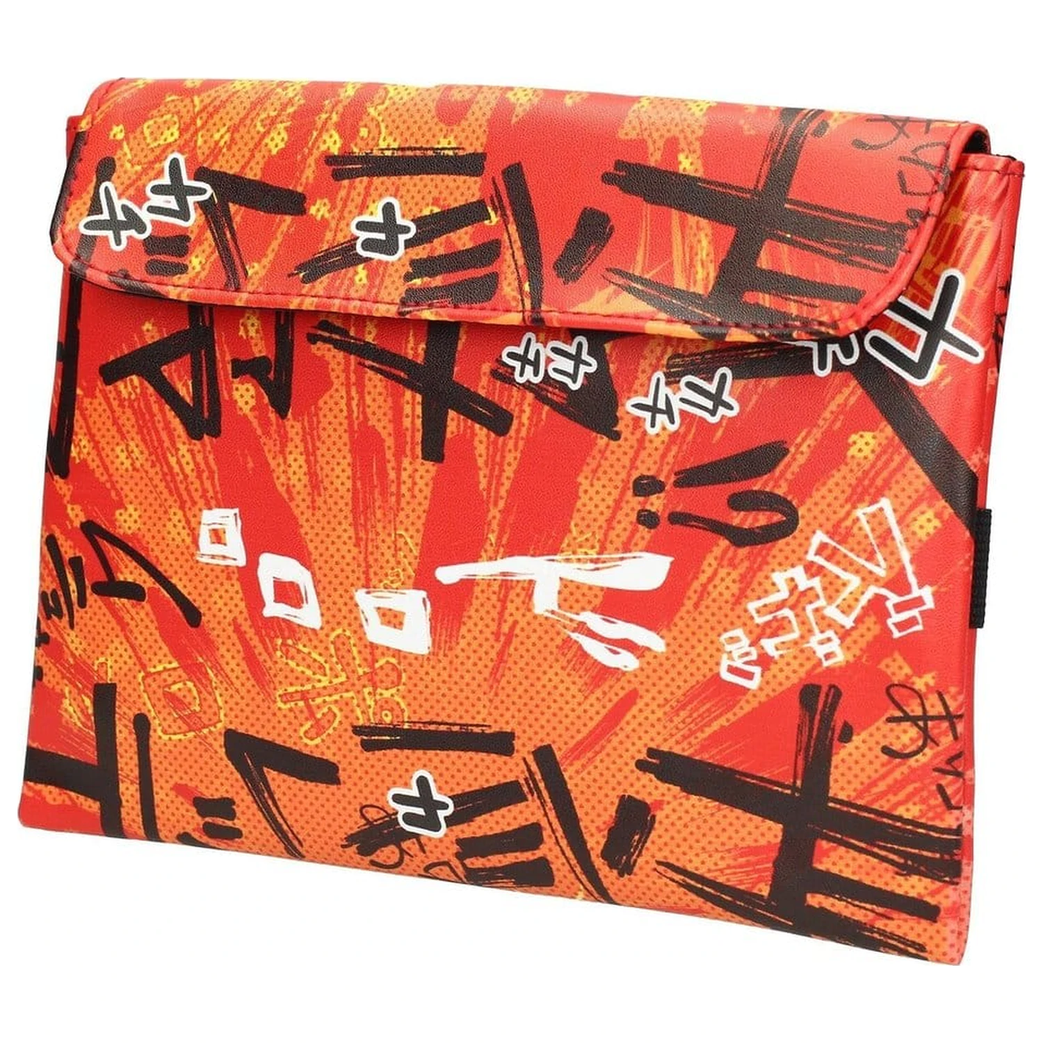 Uchiwa Manga obálka Kanjis 24 cm fotografii produktu