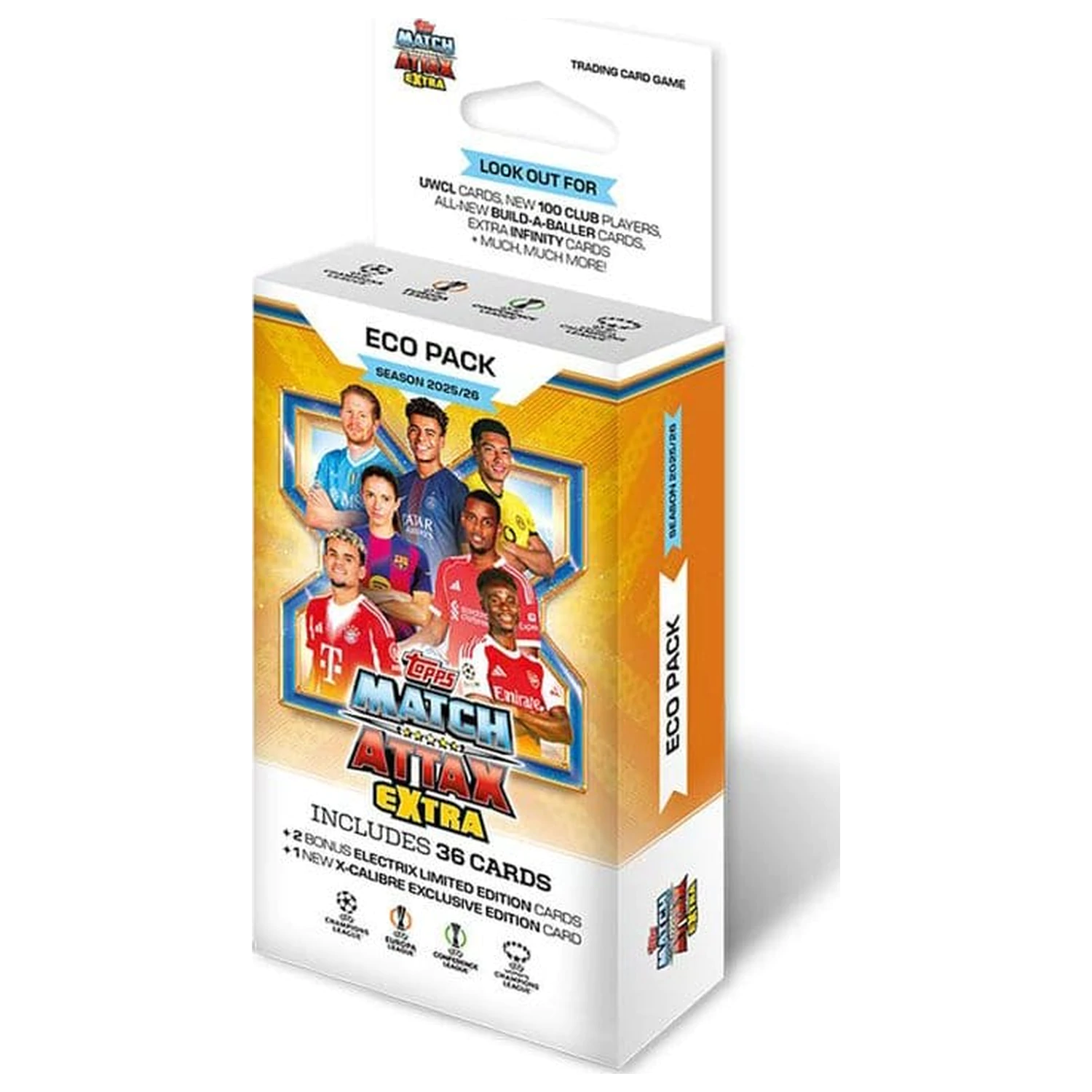 Sběratelské karty UEFA Champions League Match Attax Extra 2025/26 Eco balíček fotografii produktu