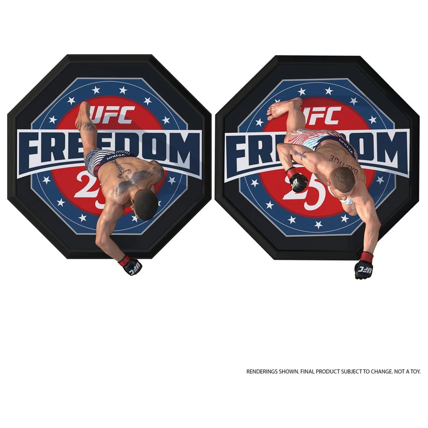 UFC McFarlane’s SportsPicks akční figurky 2-balení Ilia Topuria vs Justin Gaethje (Freedom 250) 18 cm fotografii produktu