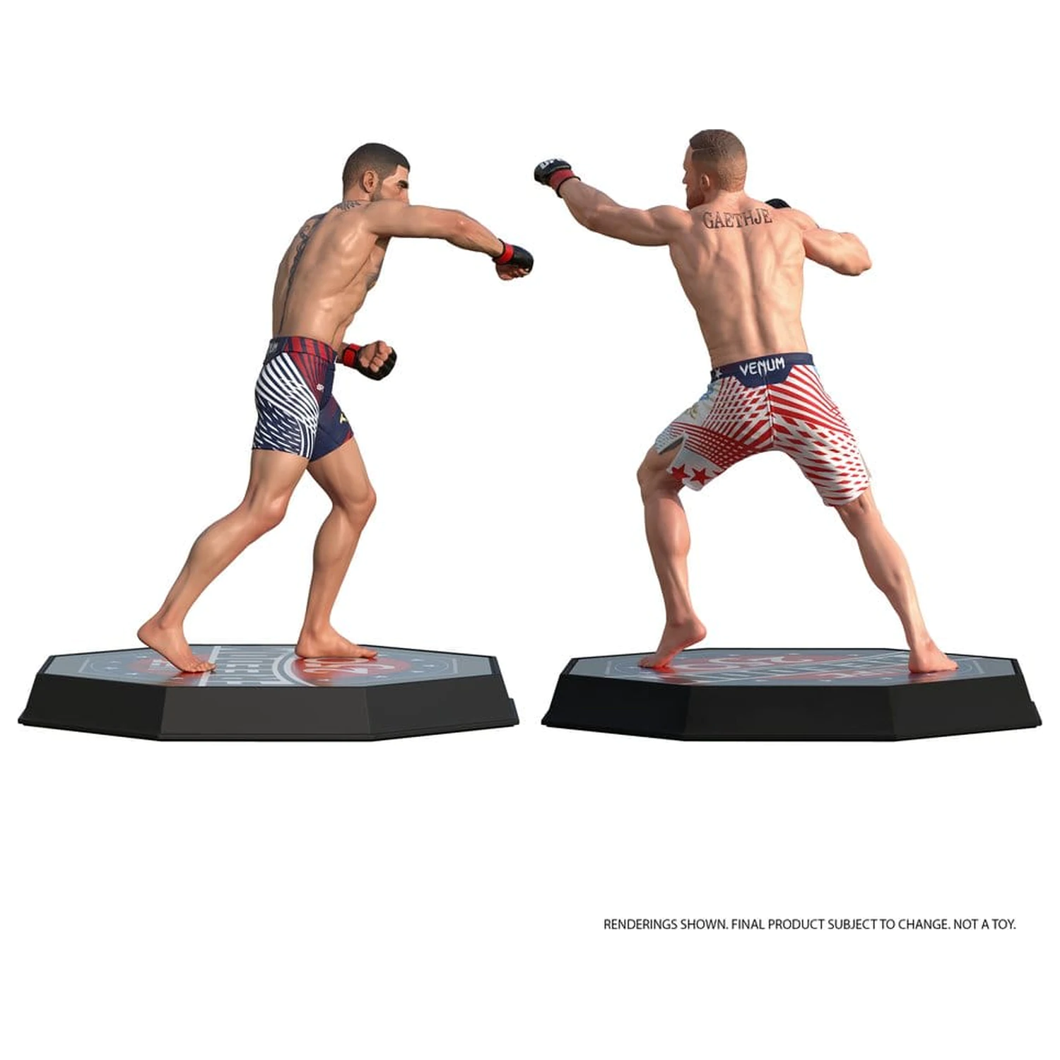 UFC McFarlane’s SportsPicks akční figurky 2-balení Ilia Topuria vs Justin Gaethje (Freedom 250) 18 cm fotografii produktu