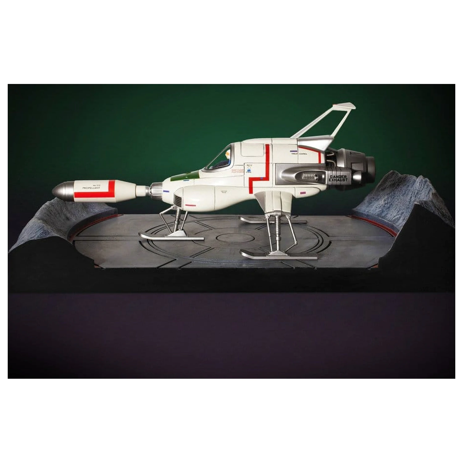 UFO Deluxe Die-Cast Replika Interceptor 18 cm fotografii produktu