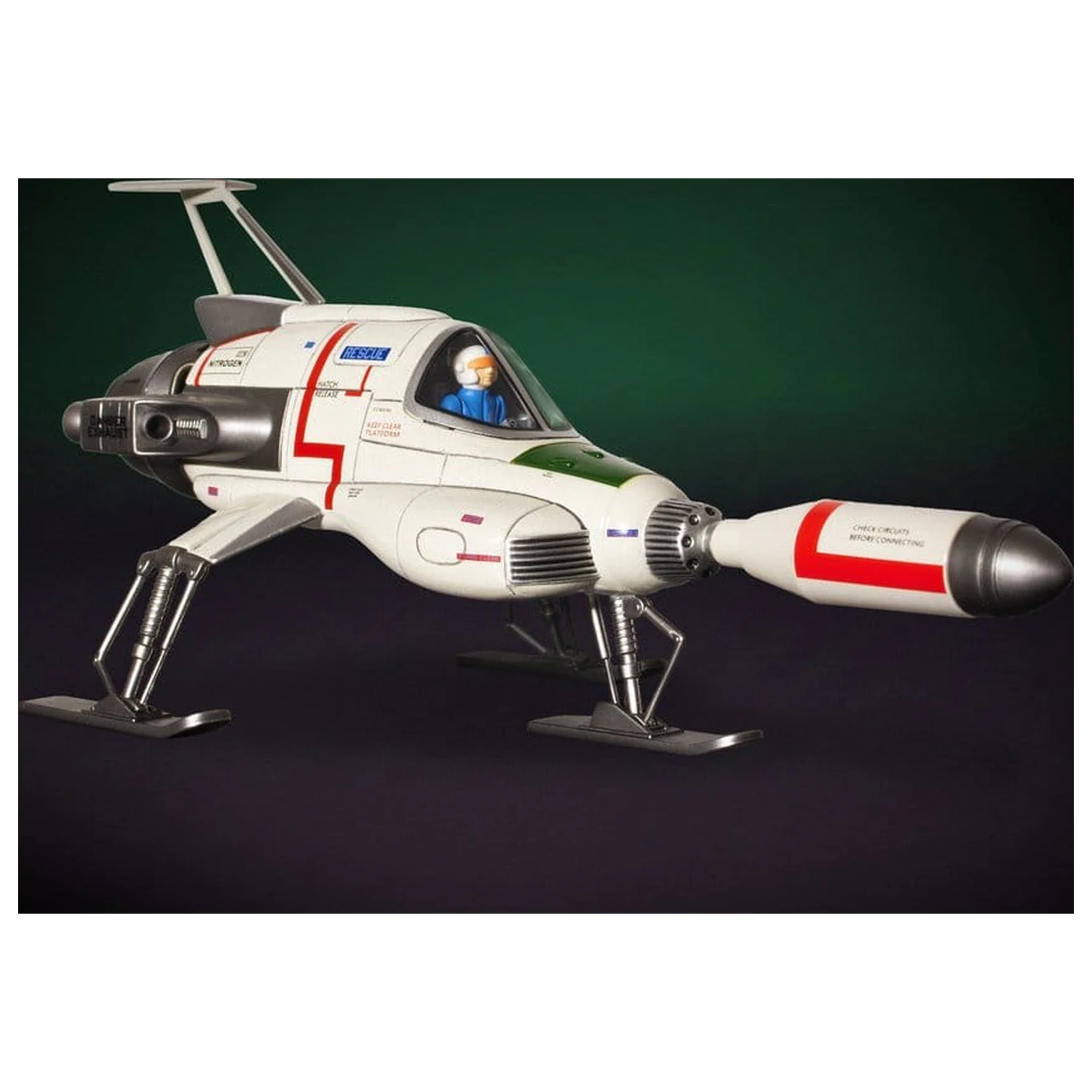 UFO Deluxe Die-Cast Replika Interceptor 18 cm fotografii produktu