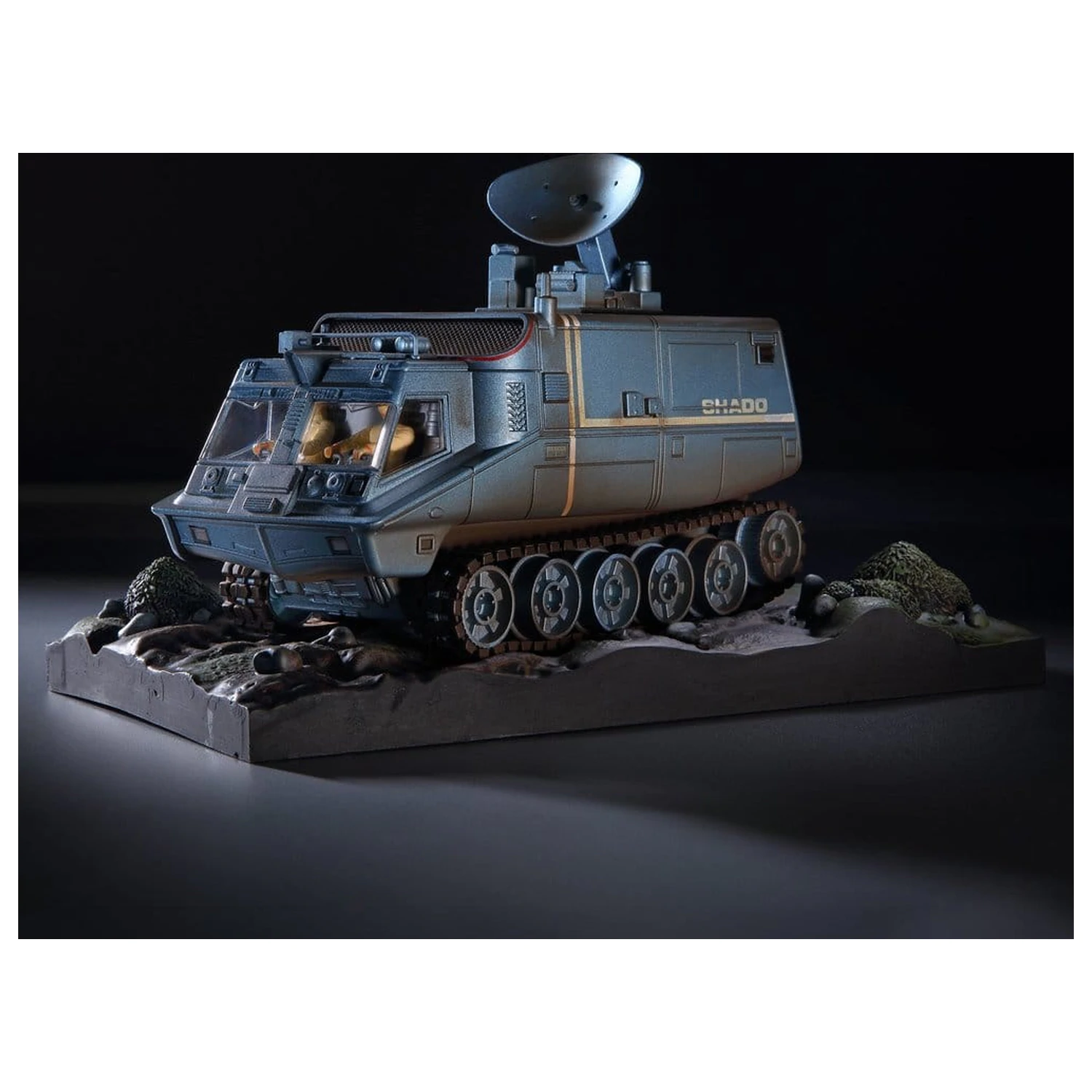 UFO Die-cast Model S.H.A.D.O. Mobile (s radarem) 17 cm fotografii produktu