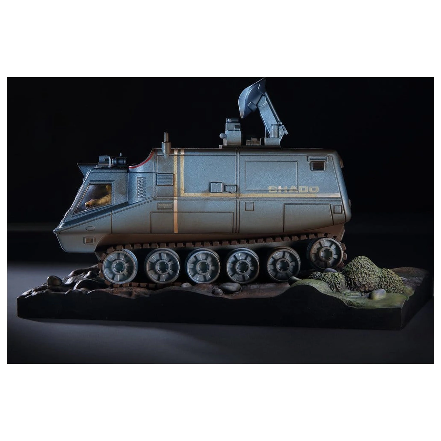 UFO Die-cast Model S.H.A.D.O. Mobile (s radarem) 17 cm fotografii produktu