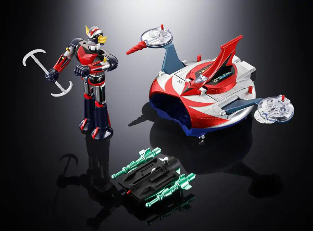 Ufo Robo Grendizer Diecast akční figurka Grendizer & UFO Spazer Deluxe 14 cm fotografii produktu