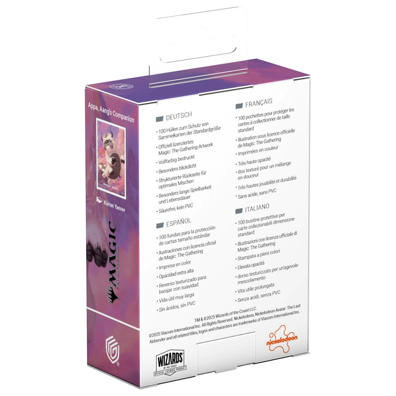 Ultimate Guard Art Sleeves Magic: The Gathering | Avatar: The Last Airbender - Appa, Aangův společník obaly na karty fotografii produktu