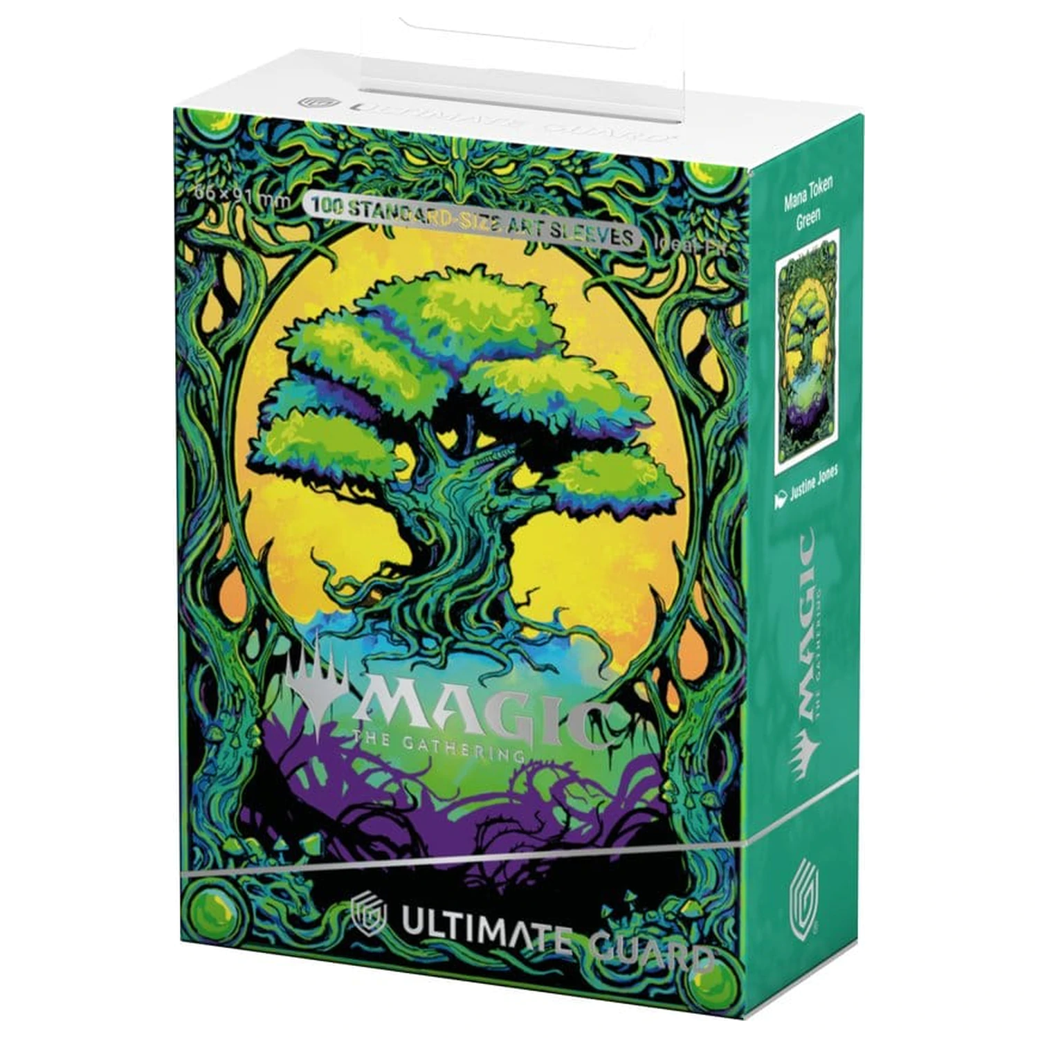 Ultimate Guard Art Sleeves Magic: The Gathering "Mana Token" - Forest fotografii produktu