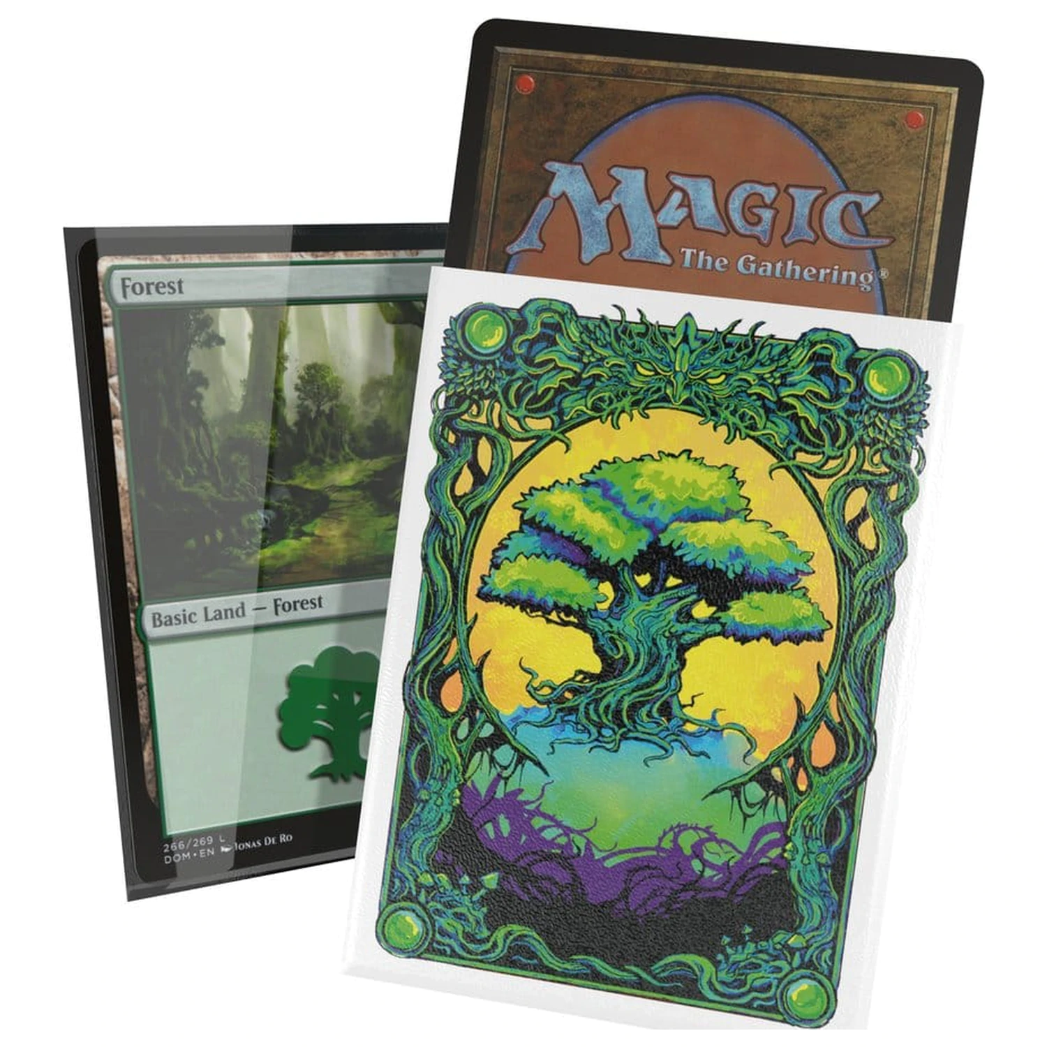 Ultimate Guard Art Sleeves Magic: The Gathering "Mana Token" - Forest fotografii produktu