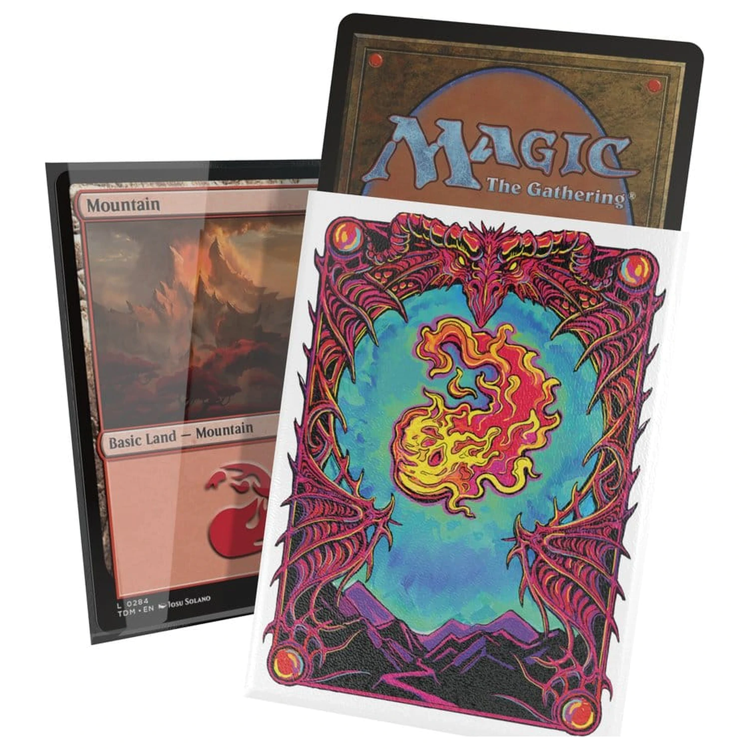 Ultimate Guard Art Sleeves Magic: The Gathering "Mana Token" - Mountain fotografii produktu