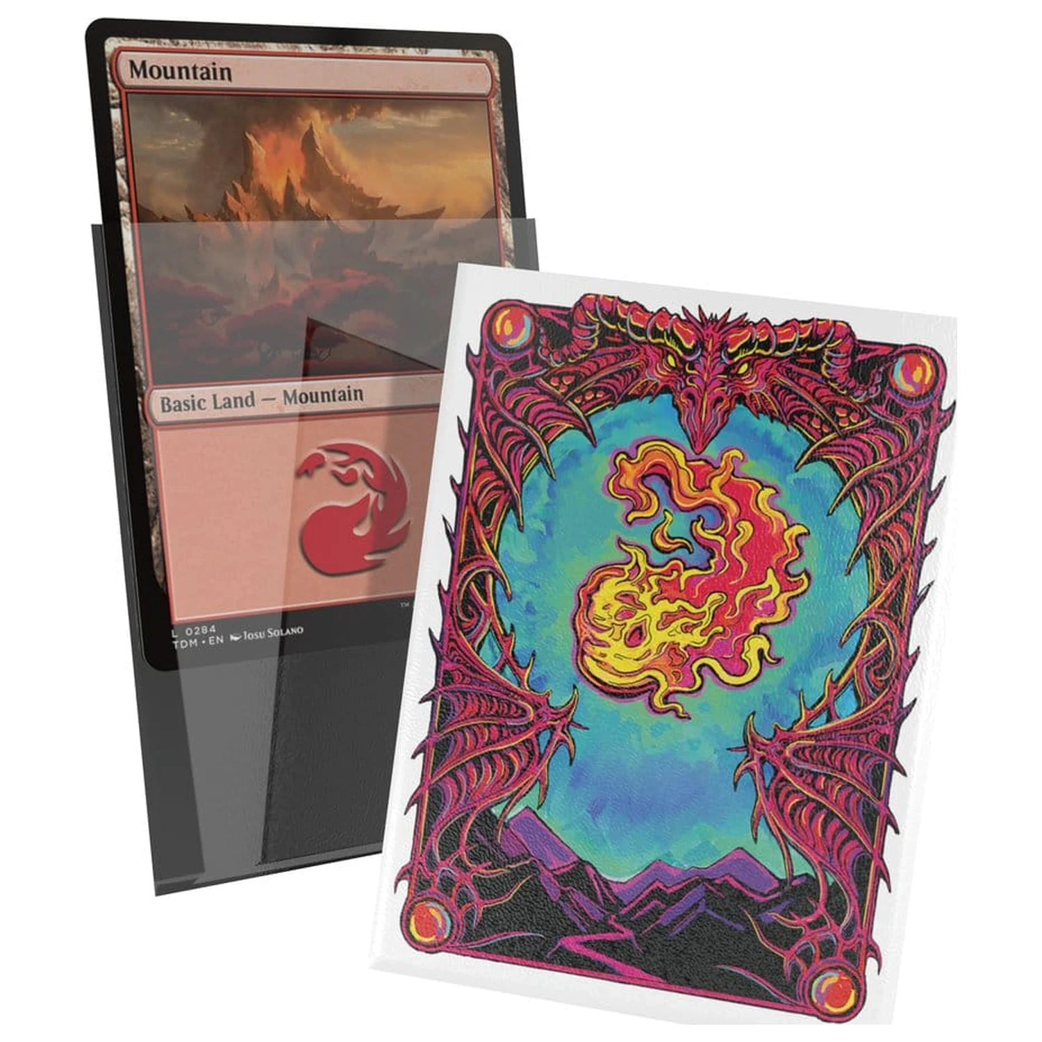 Ultimate Guard Art Sleeves Magic: The Gathering "Mana Token" - Mountain fotografii produktu