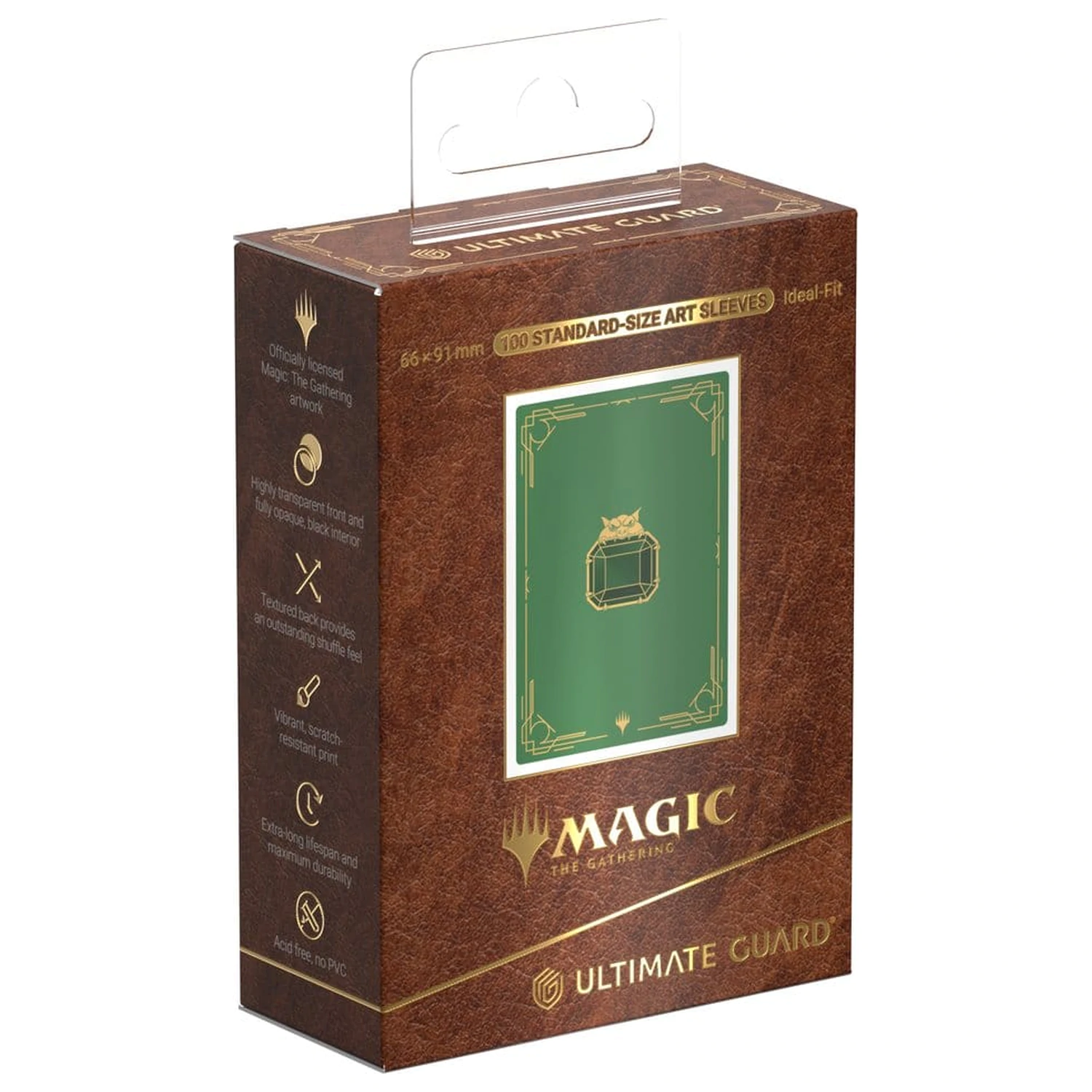 Ultimate Guard Art Sleeves Magic: The Gathering "Mox Collection" - Emerald fotografii produktu