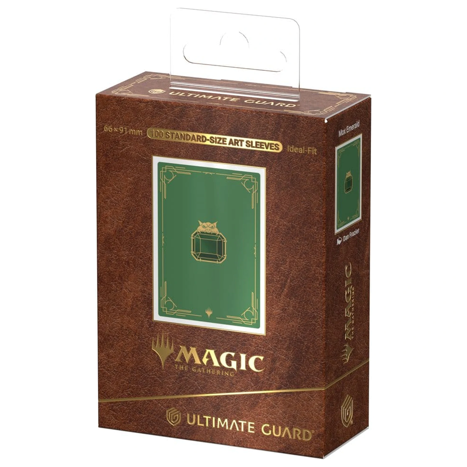 Ultimate Guard Art Sleeves Magic: The Gathering "Mox Collection" - Emerald fotografii produktu