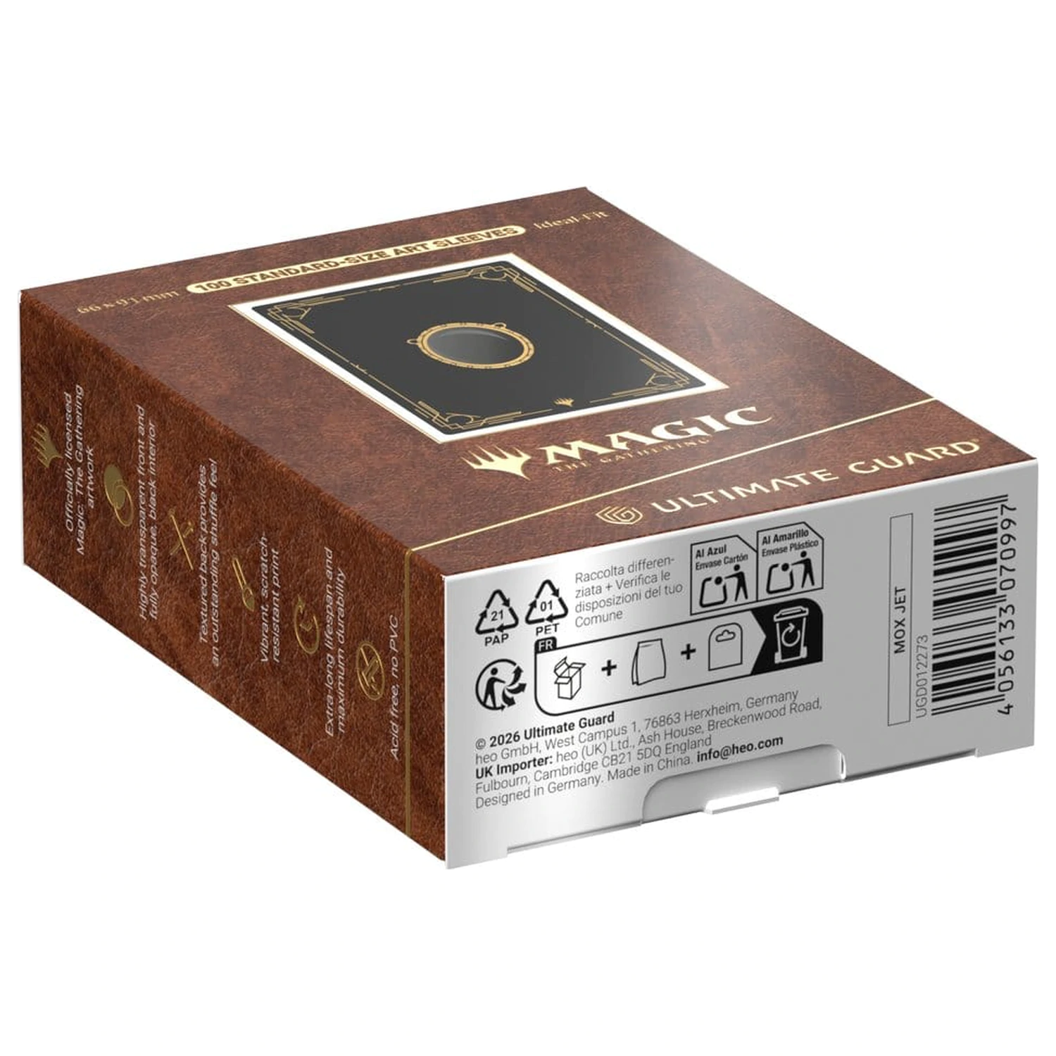 Ultimate Guard Art Sleeves Magic: The Gathering "Mox Collection" - Jet fotografii produktu
