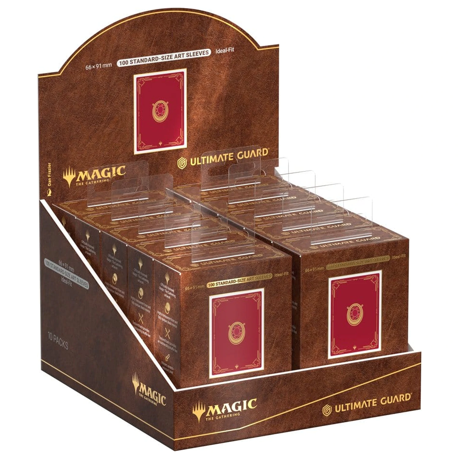 Ultimate Guard Art Sleeves Magic: The Gathering "Mox Collection" - Ruby fotografii produktu