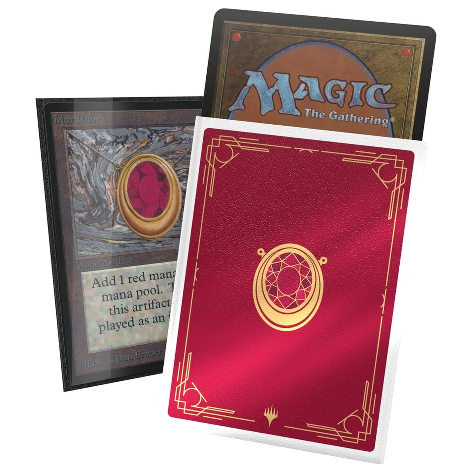 Ultimate Guard Art Sleeves Magic: The Gathering "Mox Collection" - Ruby fotografii produktu