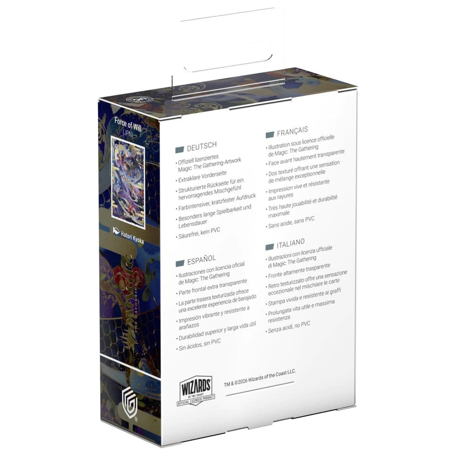 Ultimate Guard Art Sleeves Magic: The Gathering "Secrets of Strixhaven" - Blue Mythic 1 (Alternate Art) fotografii produktu