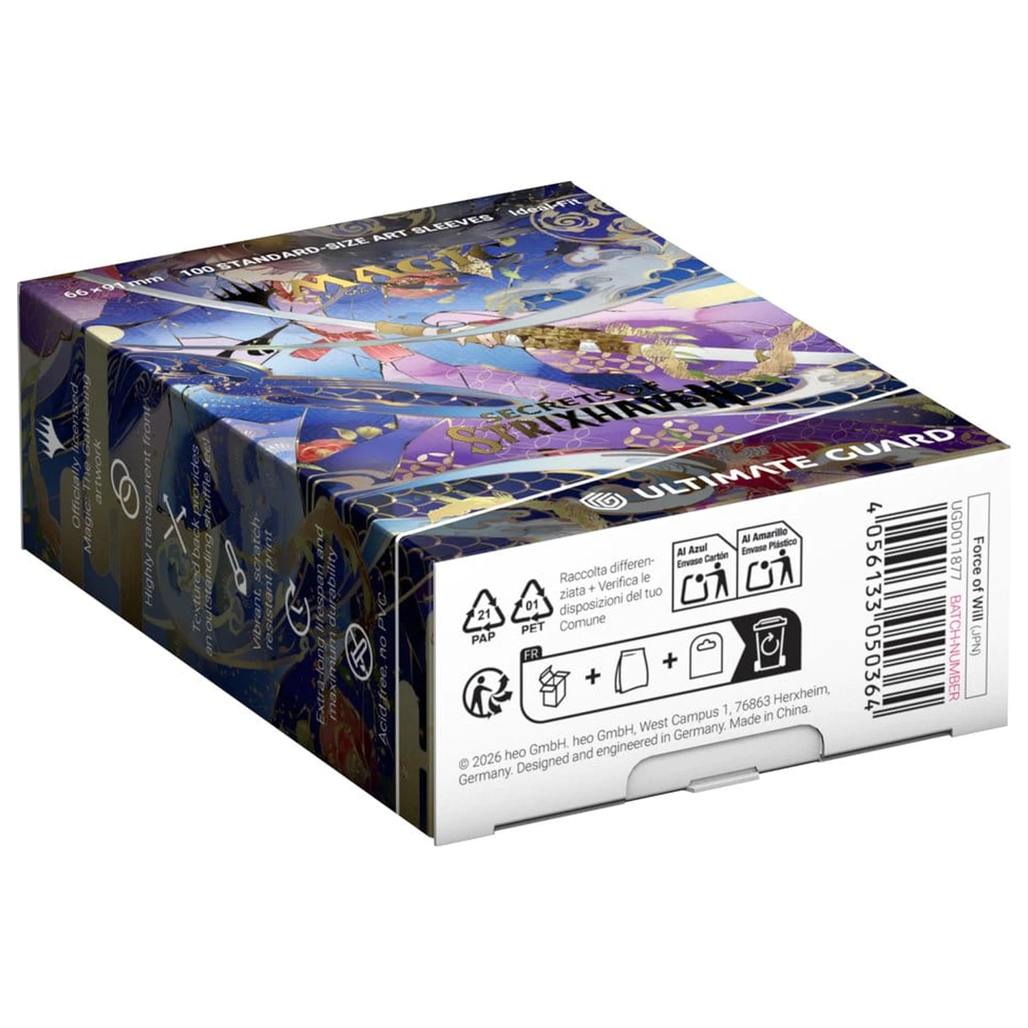Ultimate Guard Art Sleeves Magic: The Gathering "Secrets of Strixhaven" - Blue Mythic 1 (Alternate Art) fotografii produktu