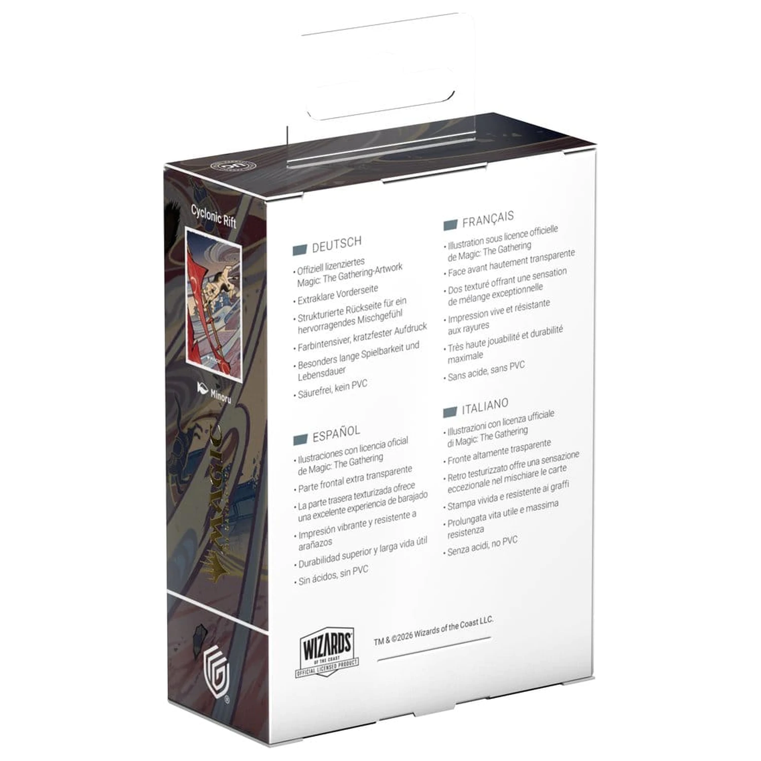 Ultimate Guard Art Sleeves Magic: The Gathering "Secrets of Strixhaven" - Cyclonic Rift fotografii produktu