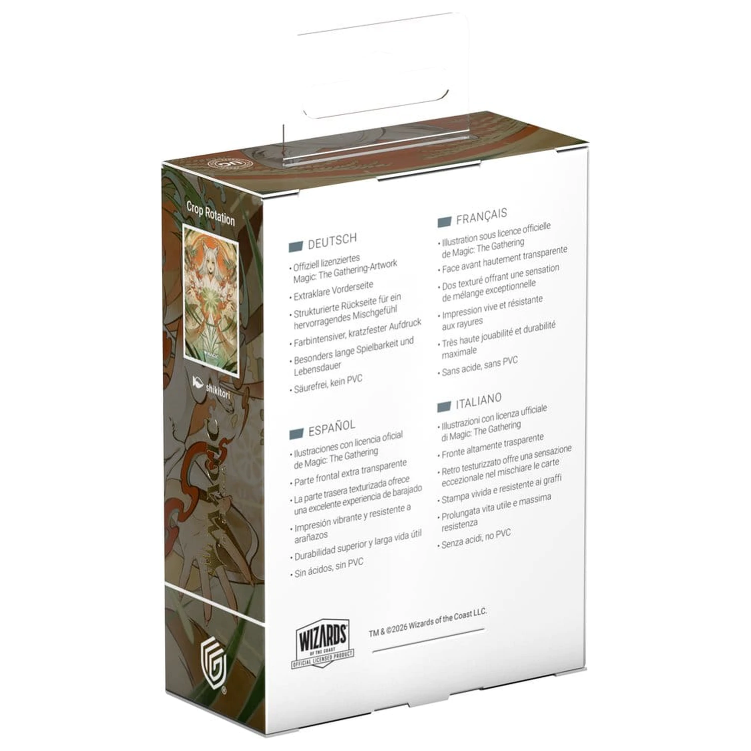 Ultimate Guard Art Sleeves Magic: The Gathering "Secrets of Strixhaven" - Crop Rotation fotografii produktu