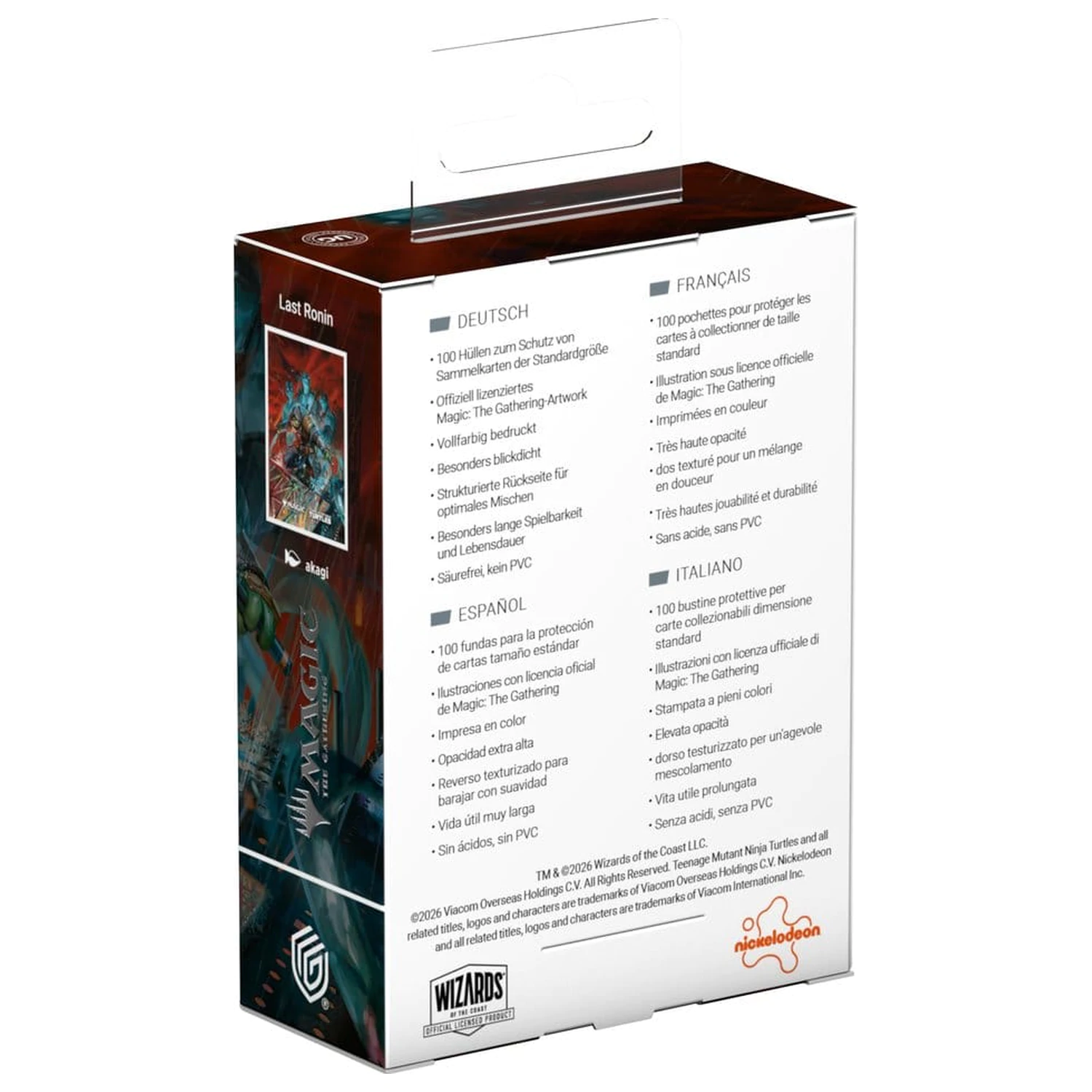 Ultimate Guard Art Sleeves Magic: The Gathering | Teenage Mutant Ninja Turtles - Last Ronin fotografii produktu
