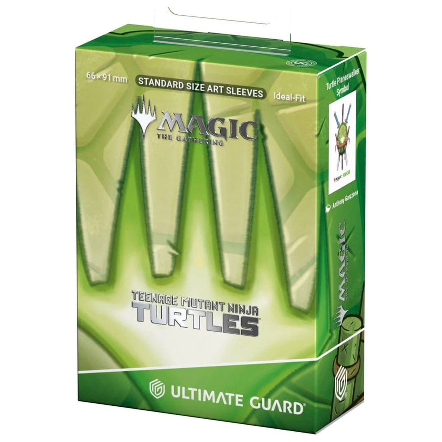 Ultimate Guard Art Sleeves Magic: The Gathering | Teenage Mutant Ninja Turtles - Turtle Planeswalker Symbol fotografii produktu