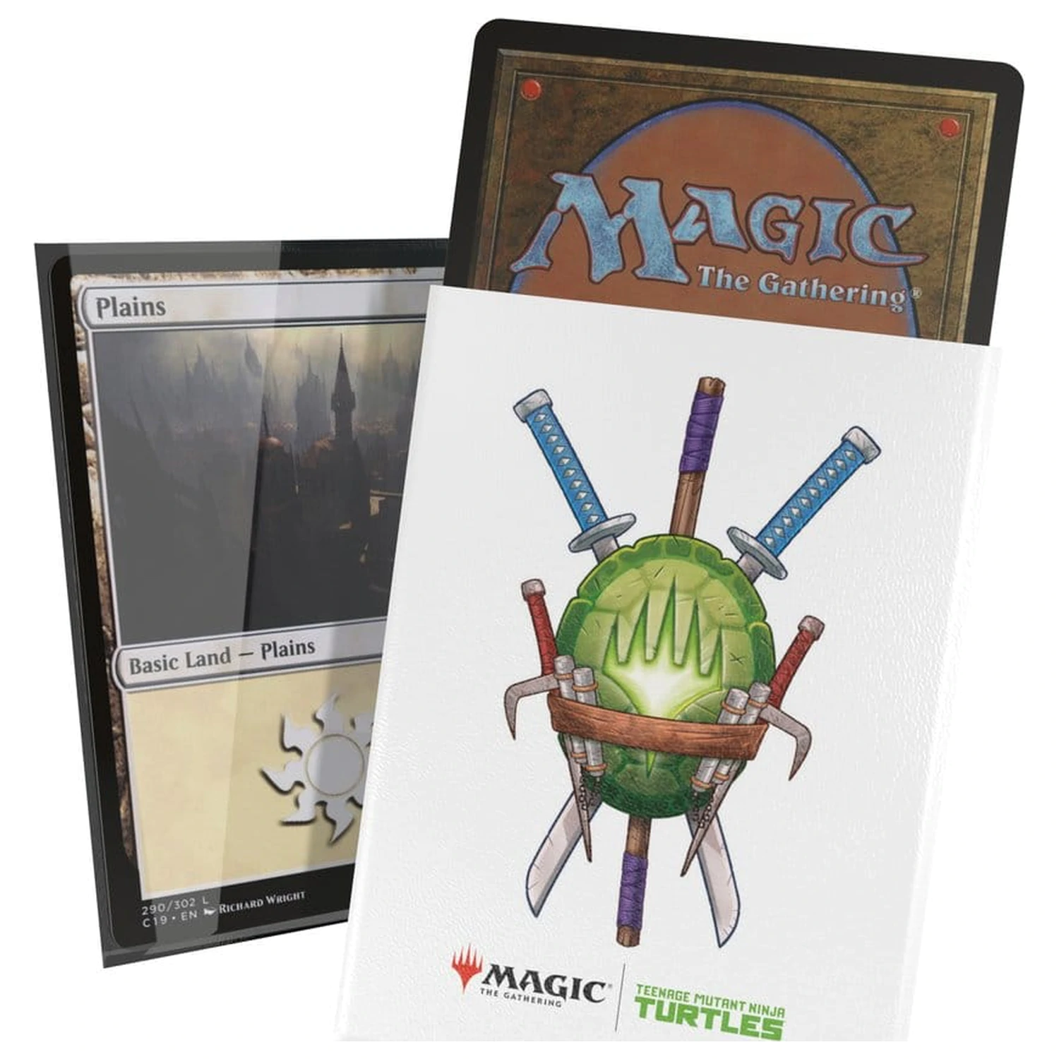 Ultimate Guard Art Sleeves Magic: The Gathering | Teenage Mutant Ninja Turtles - Turtle Planeswalker Symbol fotografii produktu