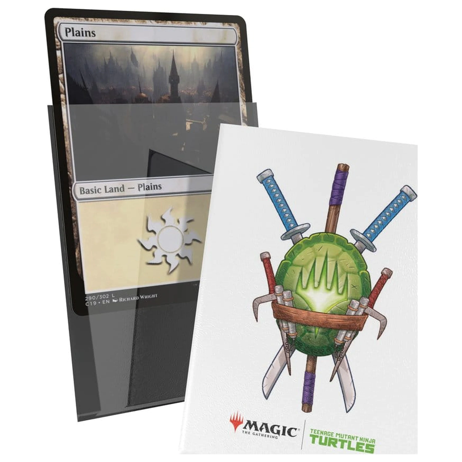 Ultimate Guard Art Sleeves Magic: The Gathering | Teenage Mutant Ninja Turtles - Turtle Planeswalker Symbol fotografii produktu