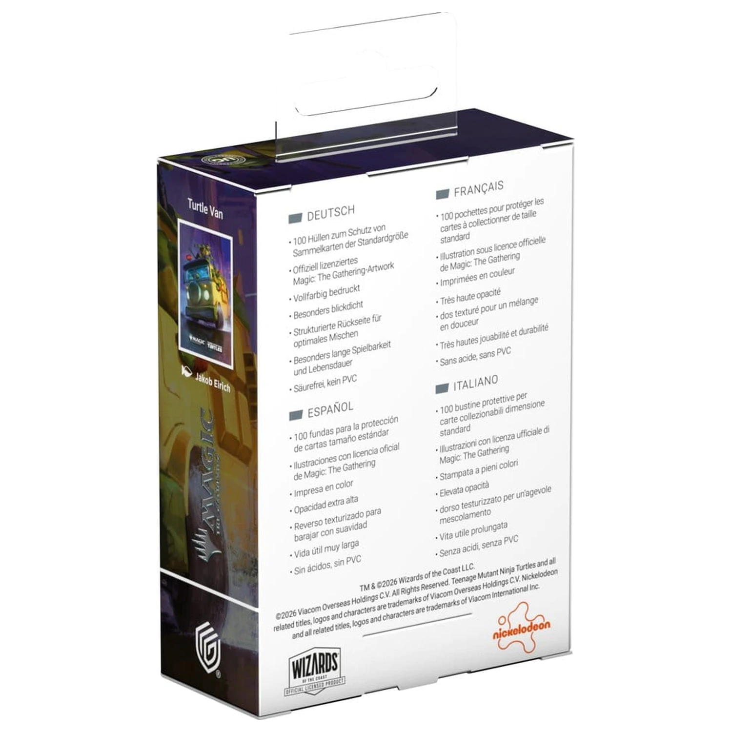 Ultimate Guard Art Sleeves Magic: The Gathering | Teenage Mutant Ninja Turtles - Turtle Van fotografii produktu