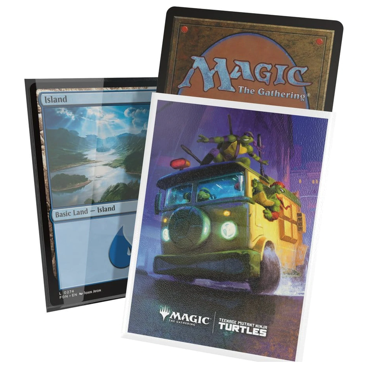 Ultimate Guard Art Sleeves Magic: The Gathering | Teenage Mutant Ninja Turtles - Turtle Van fotografii produktu