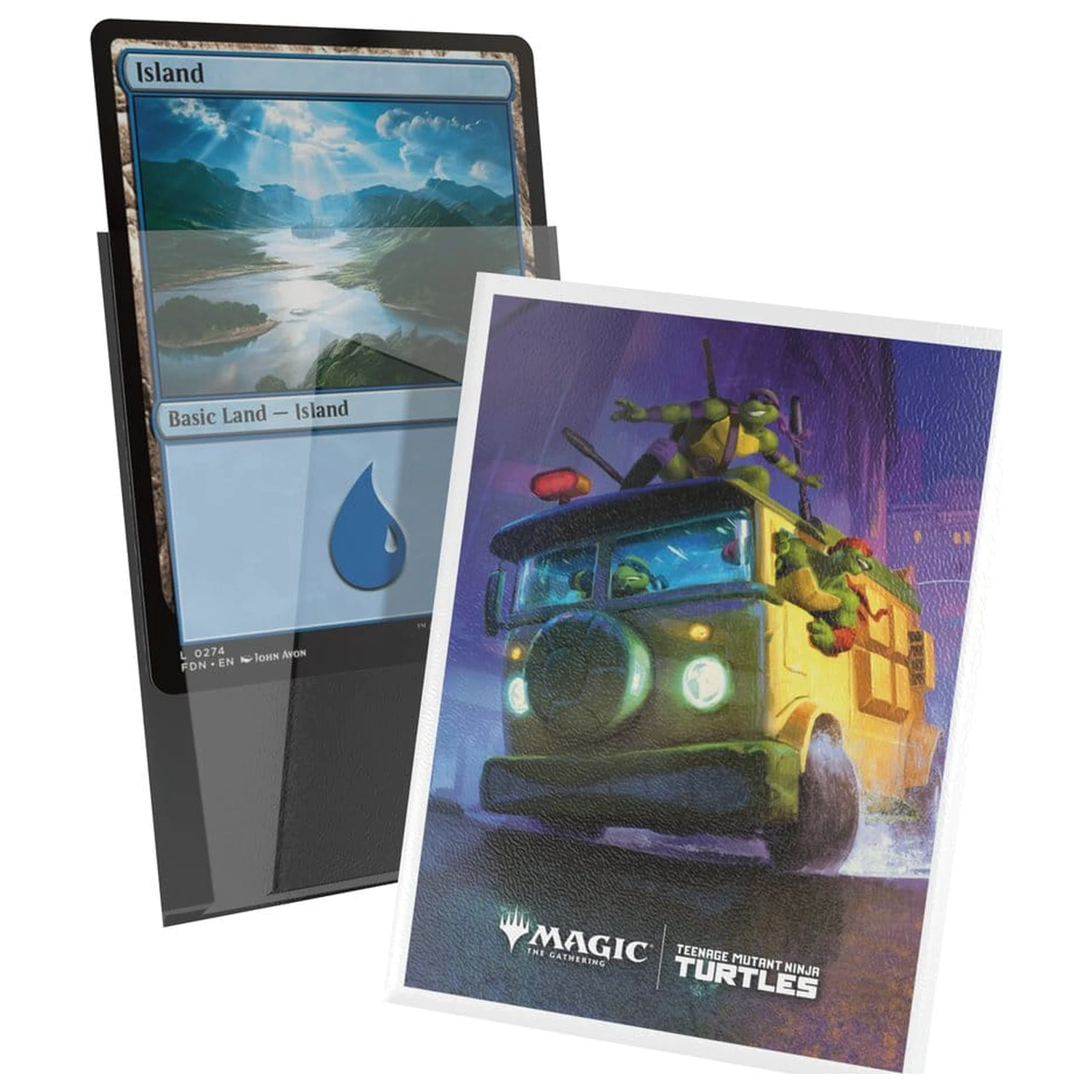 Ultimate Guard Art Sleeves Magic: The Gathering | Teenage Mutant Ninja Turtles - Turtle Van fotografii produktu