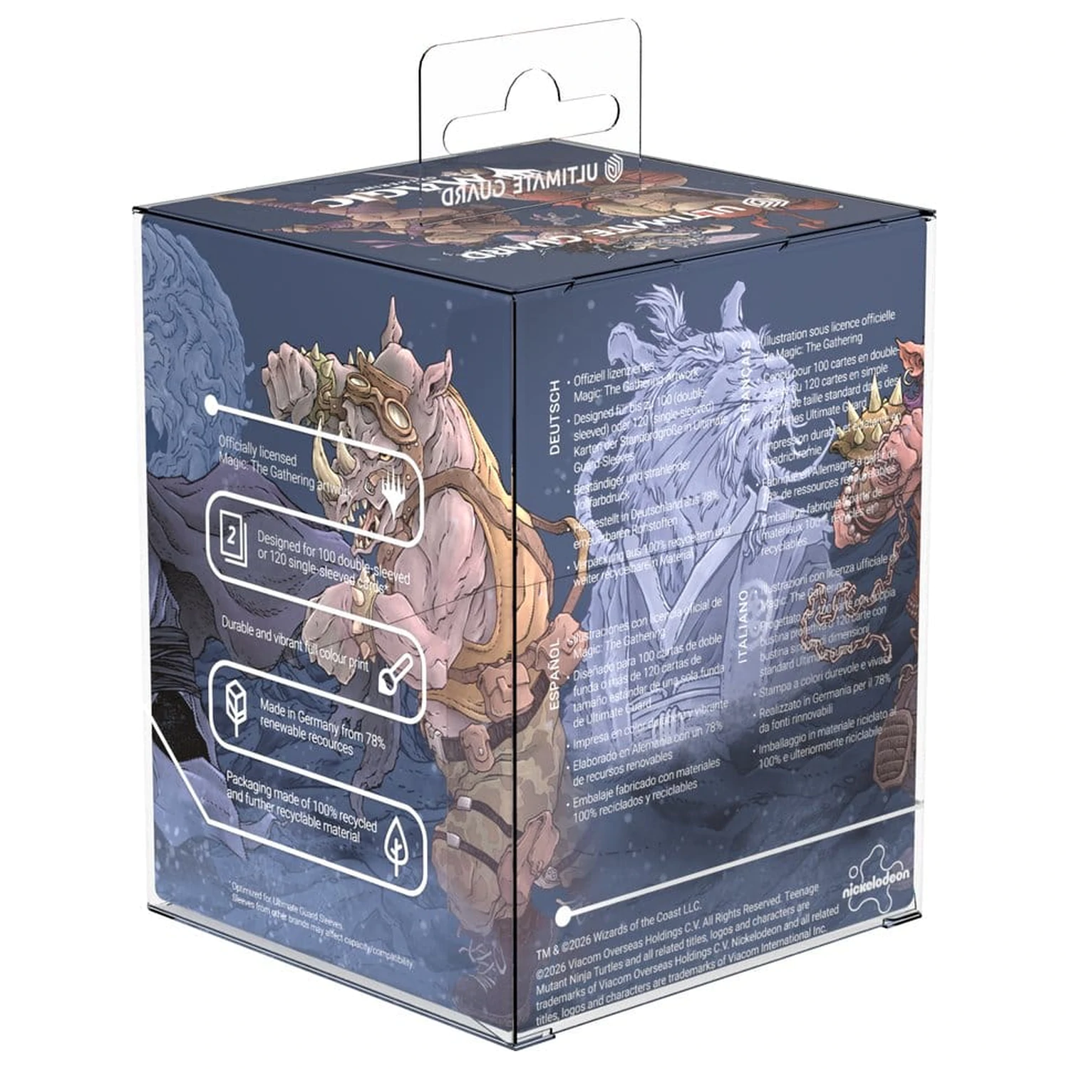 Ultimate Guard RTE Boulder 100+ Magic: The Gathering | Teenage Mutant Ninja Turtles - Technodrome Battle fotografii produktu