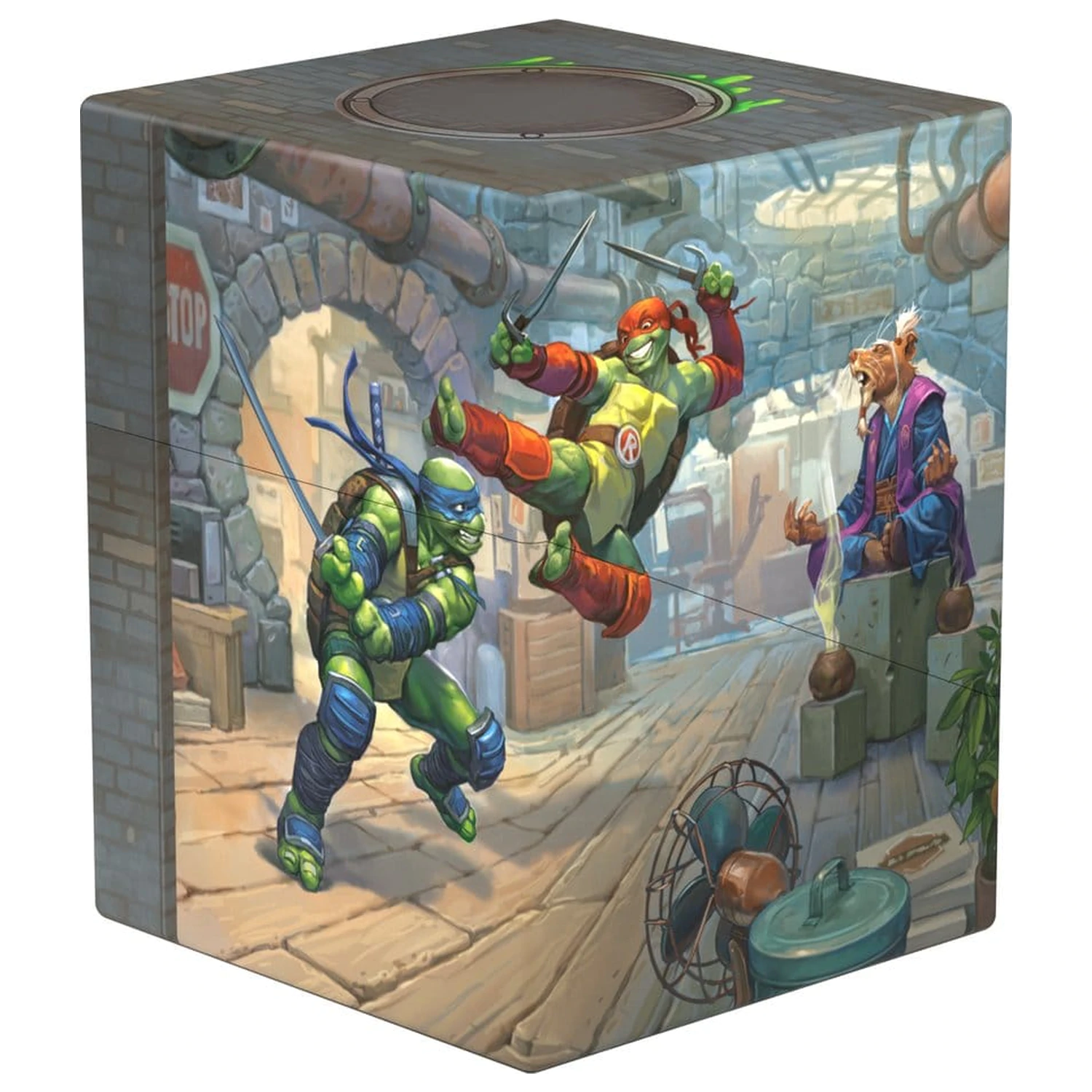 Ultimate Guard RTE Boulder 100+ Magic: The Gathering | Teenage Mutant Ninja Turtles - Turtle Lair fotografii produktu
