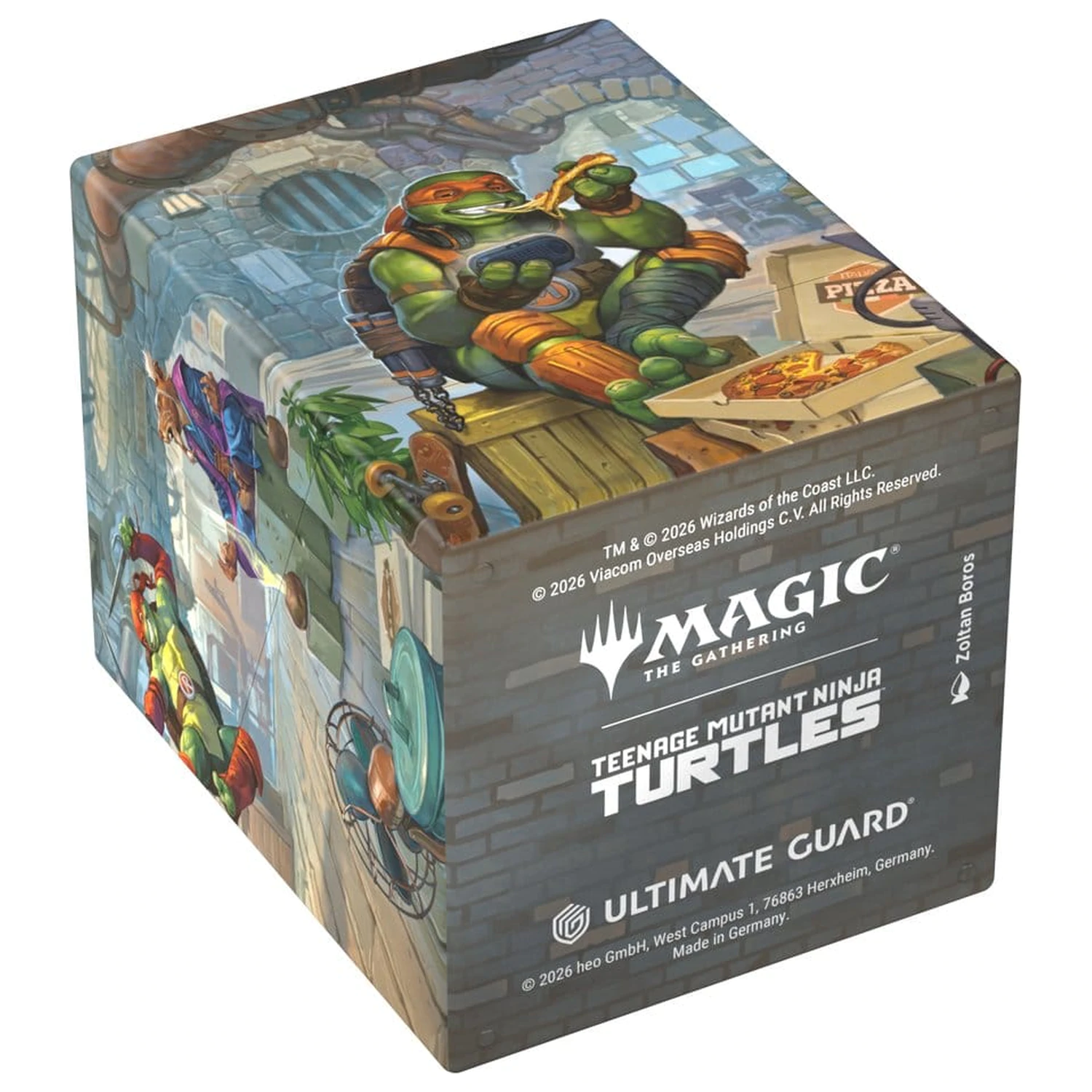 Ultimate Guard RTE Boulder 100+ Magic: The Gathering | Teenage Mutant Ninja Turtles - Turtle Lair fotografii produktu