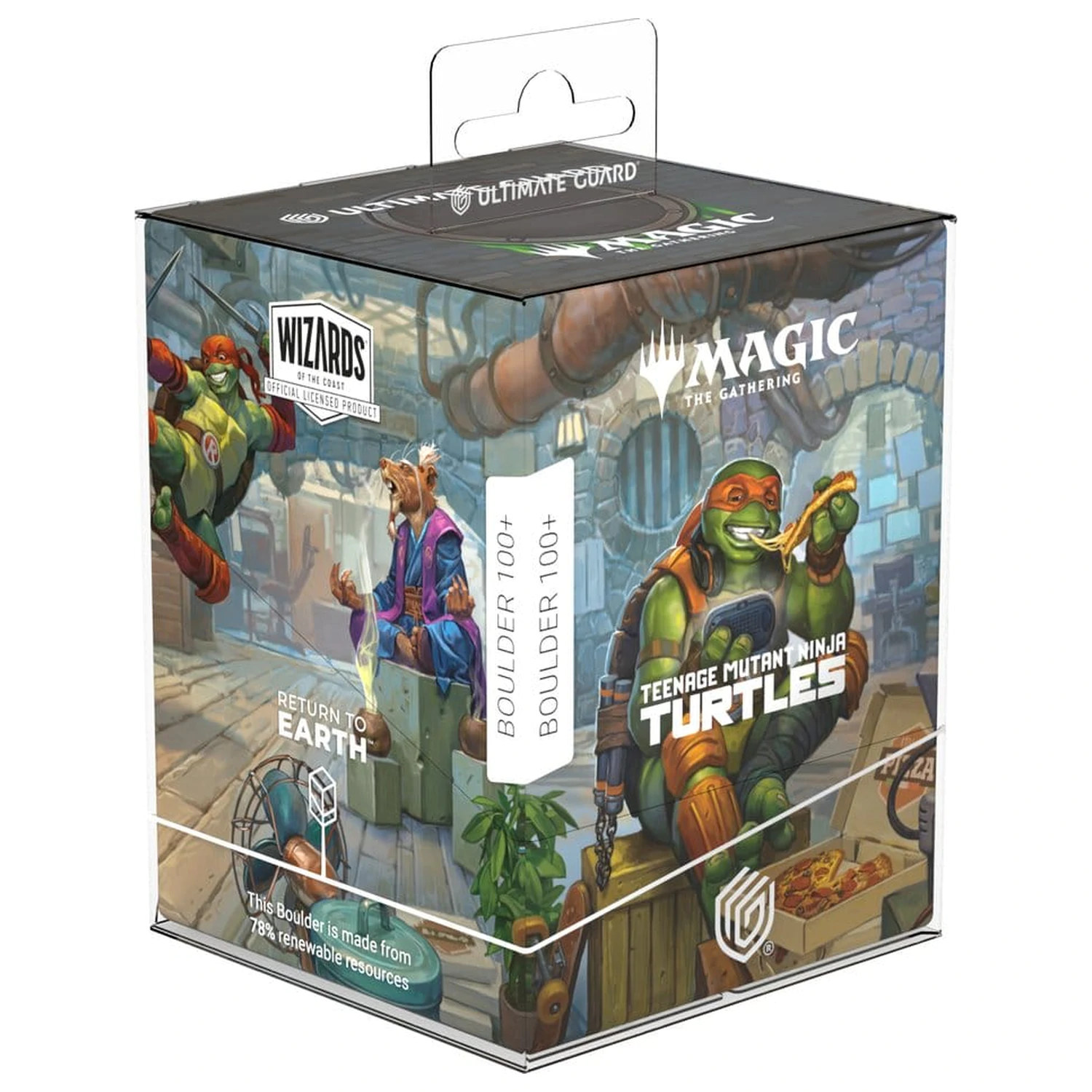 Ultimate Guard RTE Boulder 100+ Magic: The Gathering | Teenage Mutant Ninja Turtles - Turtle Lair fotografii produktu