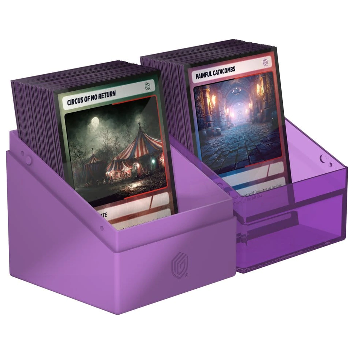 Ultimate Guard Boulder 100+ "Ragnarök" - Bifröst Purple fotografii produktu