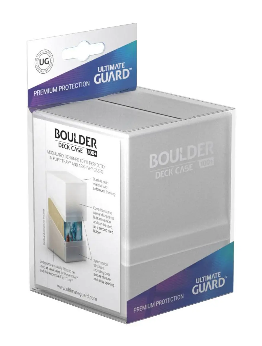 Ultimate Guard Boulder Deck Case 100+ Standardní Velikost Frosted fotografii produktu