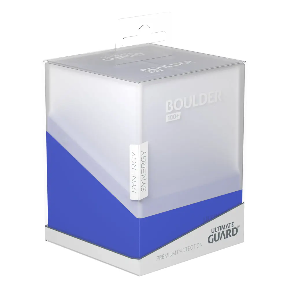 Ultimate Guard Boulder pouzdro na balíček karet 100+ SYNERGY modrá/bílá fotografii produktu