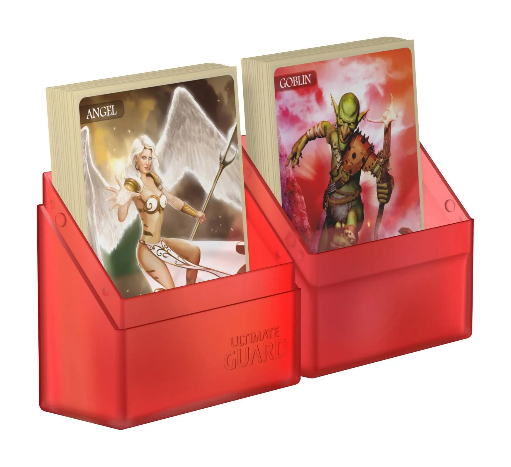 Ultimate Guard pouzdro na balíček Boulder 40+ Standardní Velikost Rubínová fotografii produktu