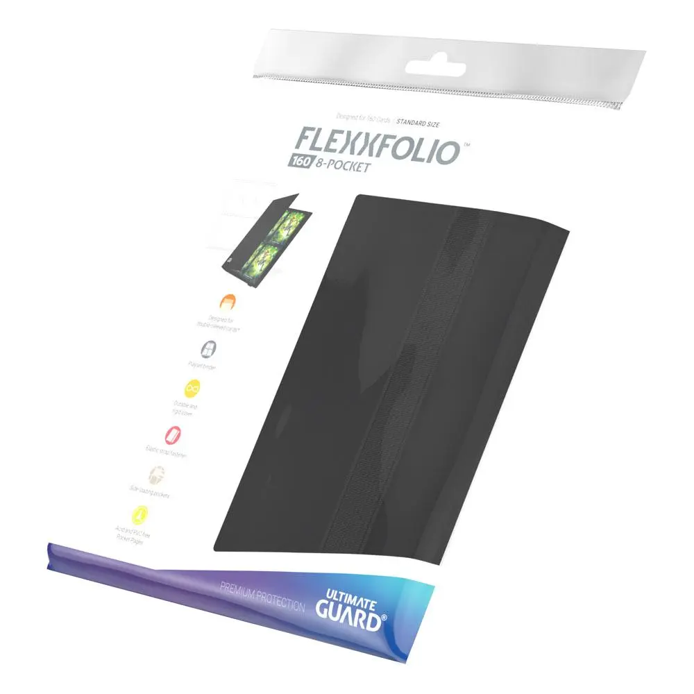 Ultimate Guard Flexxfolio 160 - 8-kapsový pořadač Černá fotografii produktu