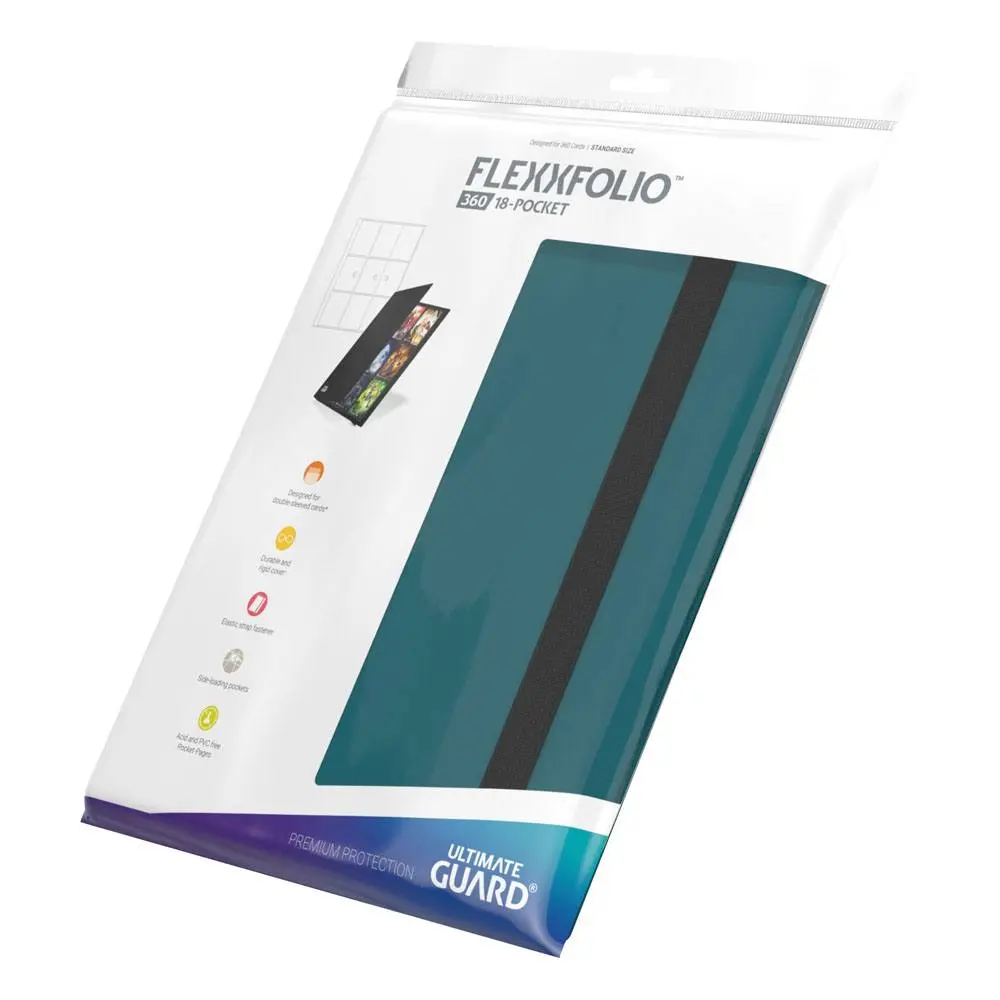 Ultimate Guard Flexxfolio 360 - 18 kapes benzínová modrá fotografii produktu