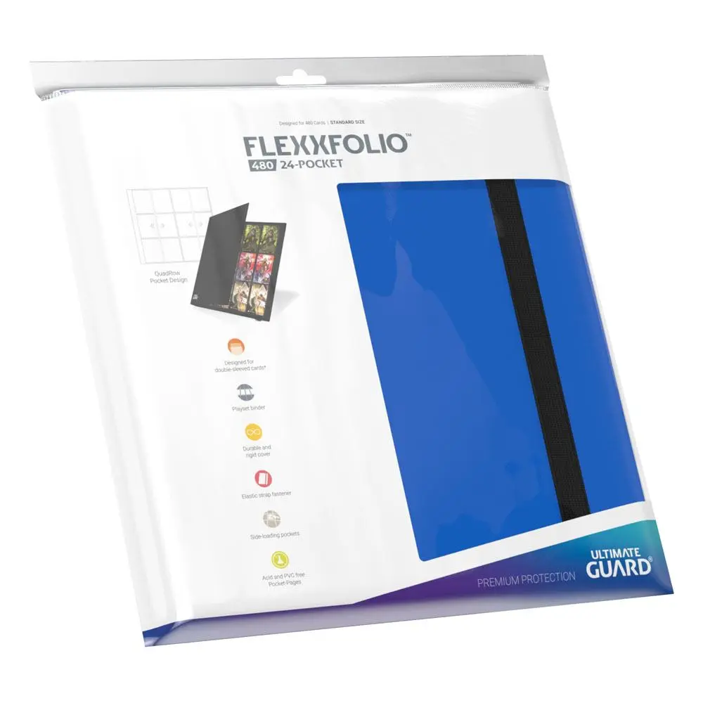 Ultimate Guard Flexxfolio 480 - 24-kapes (Čtyřřadý) - Modrá fotografii produktu