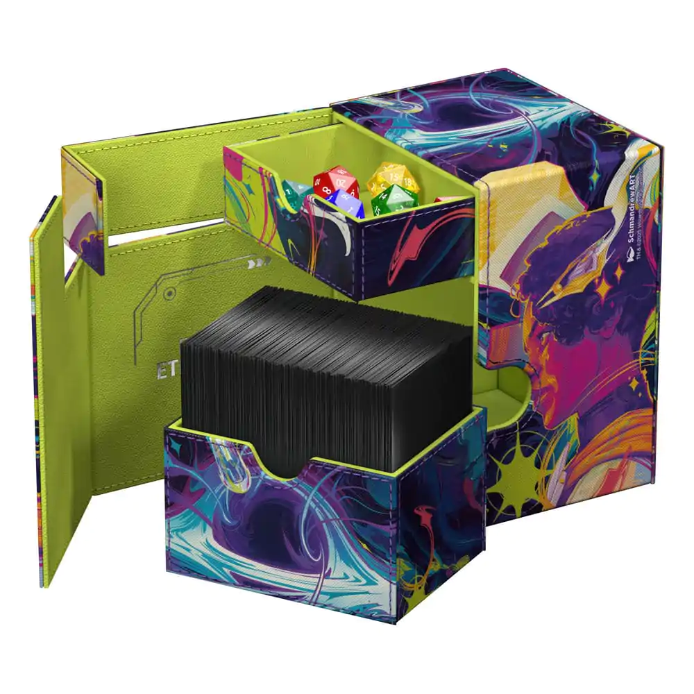 Ultimate Guard Flip'n'Tray 133+ Xenoskin Magic: The Gathering "Edge of Eternities" - Haliya and Tezzeret fotografii produktu