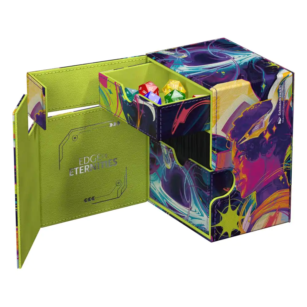 Ultimate Guard Flip'n'Tray 133+ Xenoskin Magic: The Gathering "Edge of Eternities" - Haliya and Tezzeret fotografii produktu