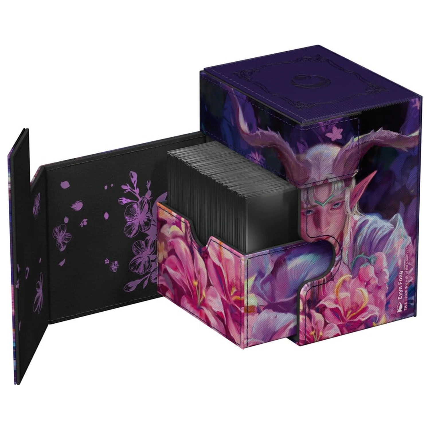 Ultimate Guard Flip'n'Tray 133+ Xenoskin Magic: The Gathering "Lorwyn Eclipsed" - Dawnhand Eulogist fotografii produktu