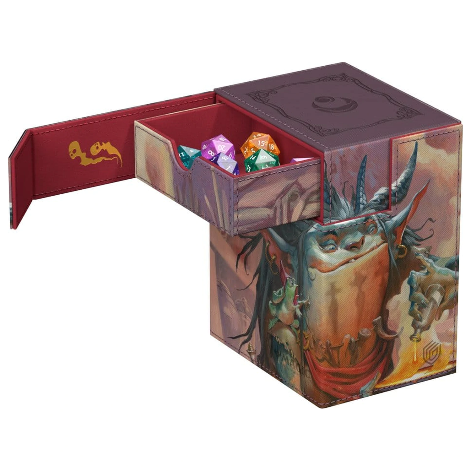 Ultimate Guard Flip'n'Tray 133+ Xenoskin Magic: The Gathering "Lorwyn Eclipsed" - Grub, Storied Matriarch fotografii produktu