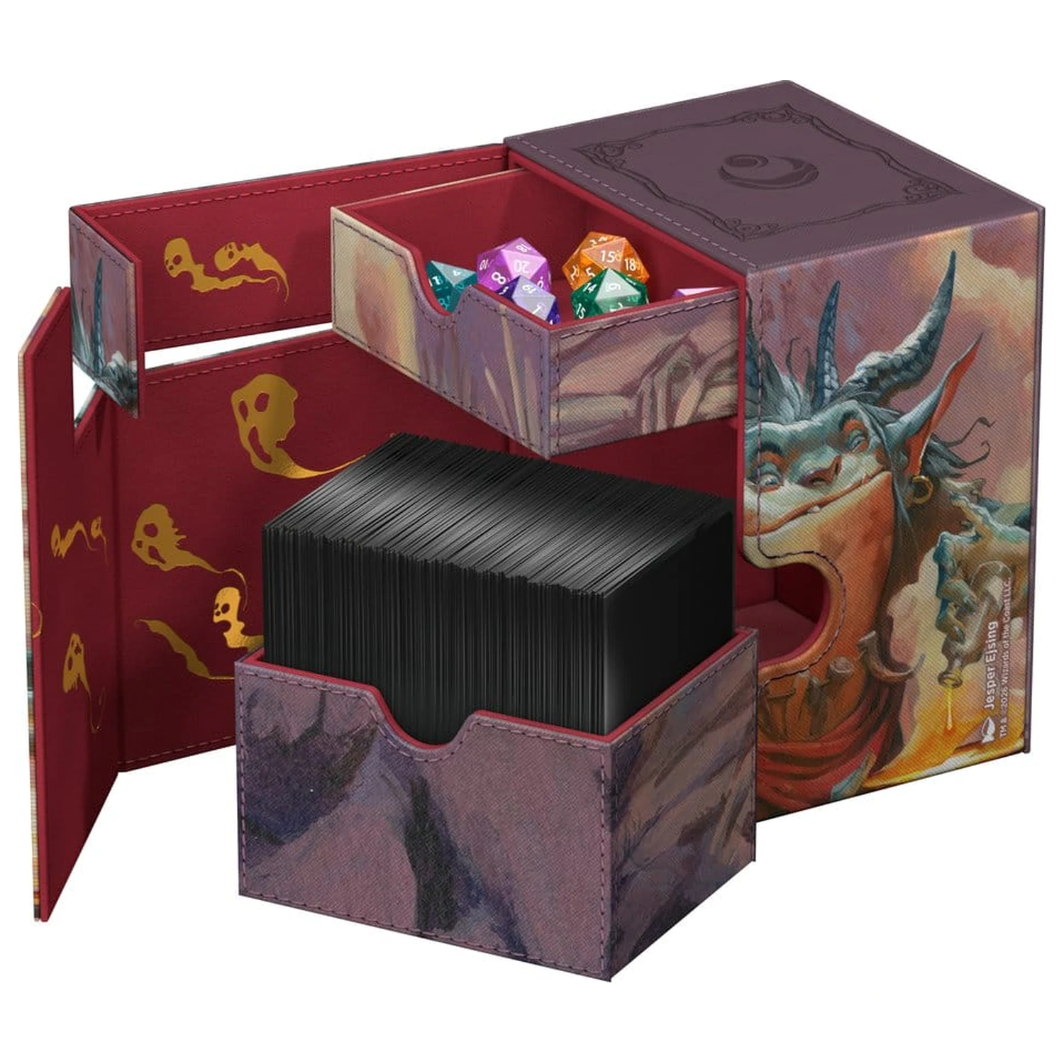 Ultimate Guard Flip'n'Tray 133+ Xenoskin Magic: The Gathering "Lorwyn Eclipsed" - Grub, Storied Matriarch fotografii produktu