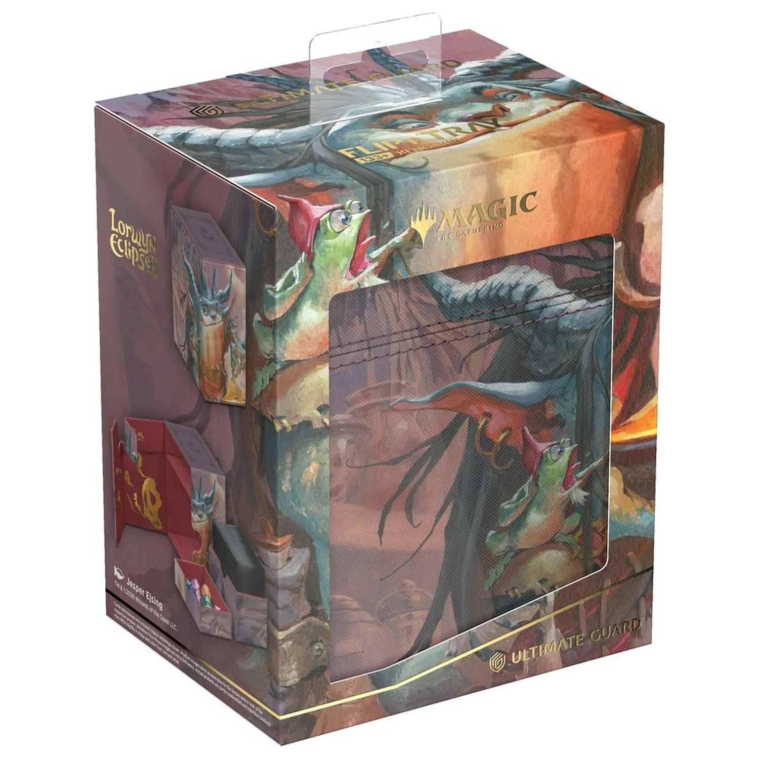Ultimate Guard Flip'n'Tray 133+ Xenoskin Magic: The Gathering "Lorwyn Eclipsed" - Grub, Storied Matriarch fotografii produktu