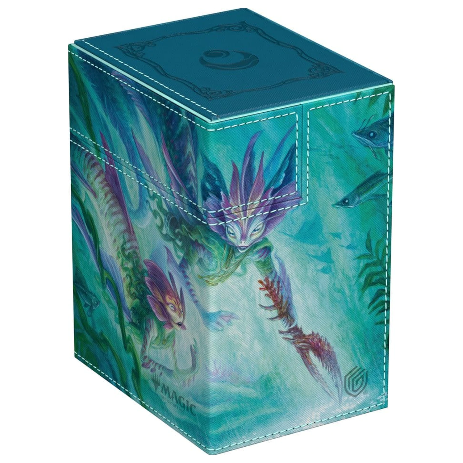 Ultimate Guard Flip'n'Tray 133+ Xenoskin Magic: The Gathering "Lorwyn Eclipsed" - Silvergill Mentor fotografii produktu
