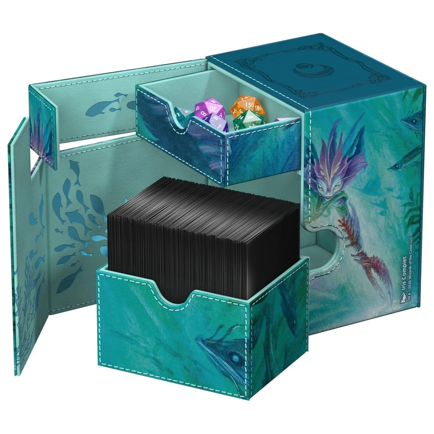 Ultimate Guard Flip'n'Tray 133+ Xenoskin Magic: The Gathering "Lorwyn Eclipsed" - Silvergill Mentor fotografii produktu